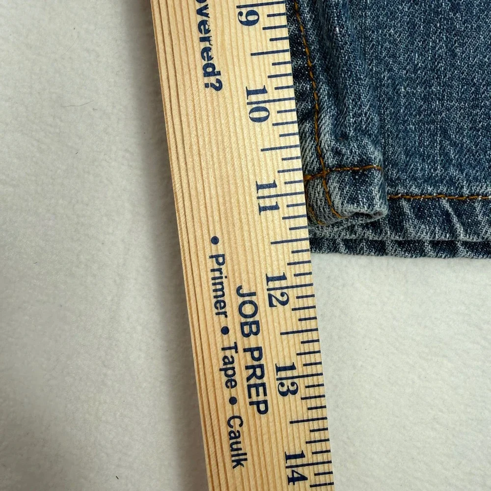 Levis 569 Loose Fit Denim Shorts Size 32 Blue Y2K Skater Baggy Jorts